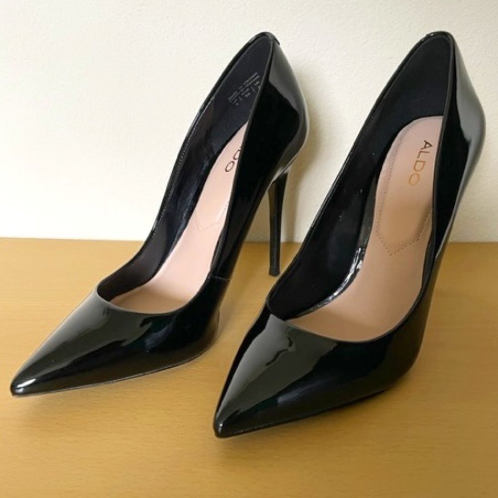 Aldo 'Stessy' Womens Pumps - Stiletto Heel - Black - Size 5